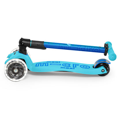 Micro Kickboard Maxi Foldable LED Scooter