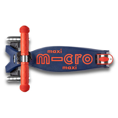 Micro Kickboard Maxi Foldable LED Scooter