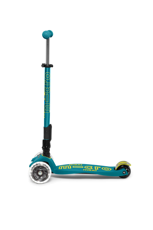 Micro Kickboard Maxi Foldable LED Scooter