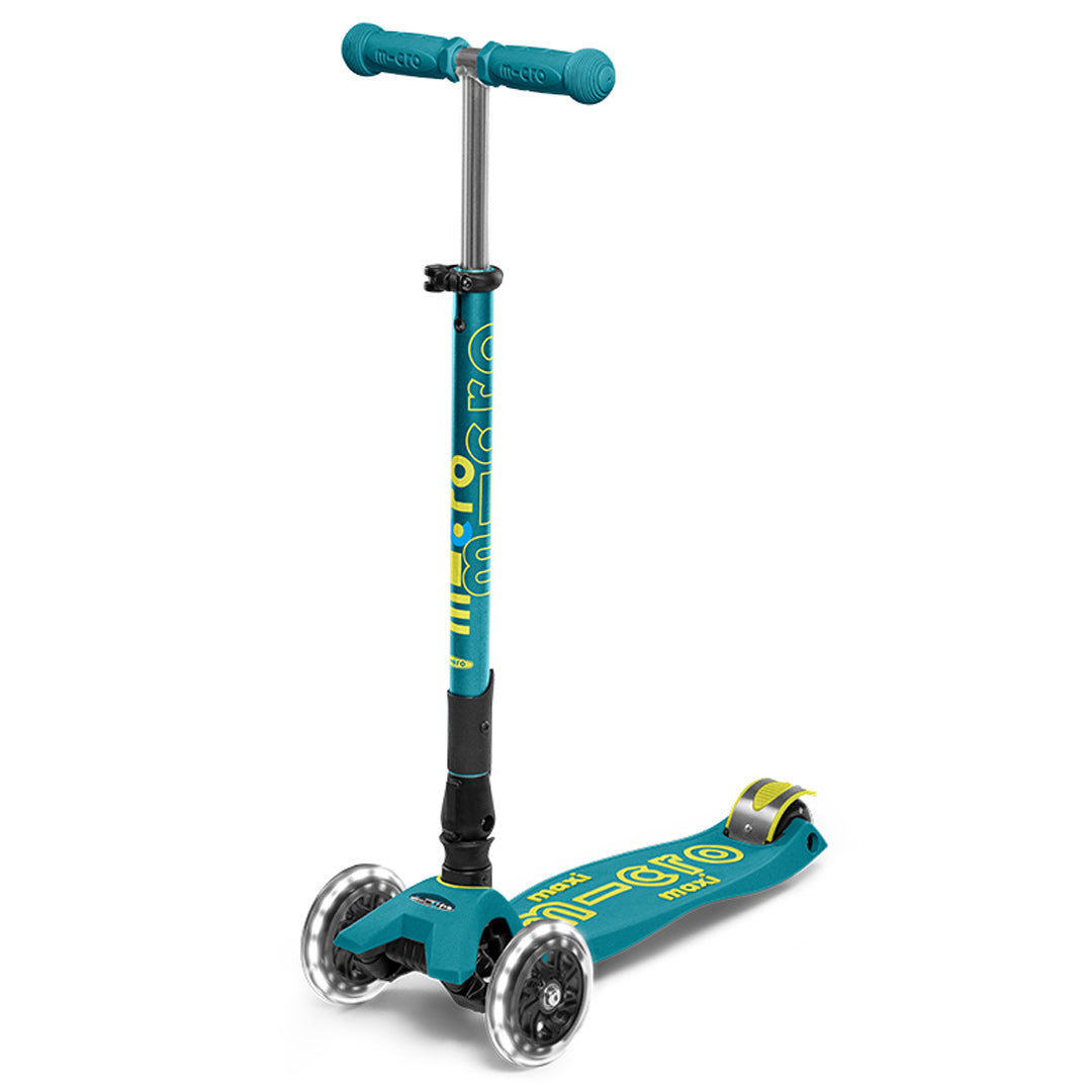 Micro Kickboard Maxi Foldable LED Scooter