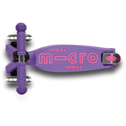 Micro Kickboard Maxi Foldable LED Scooter