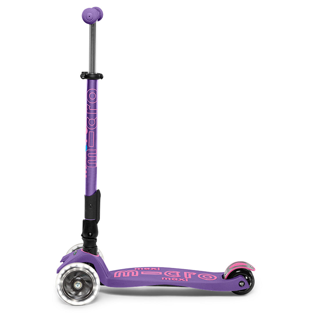 Micro Kickboard Maxi Foldable LED Scooter