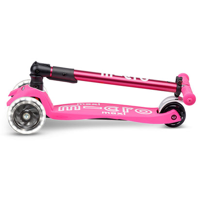 Micro Kickboard Maxi Foldable LED Scooter