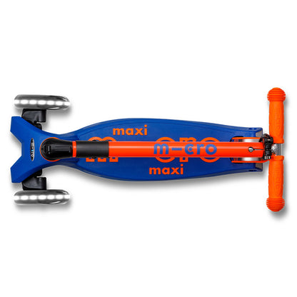 Micro Kickboard Maxi Foldable LED Scooter