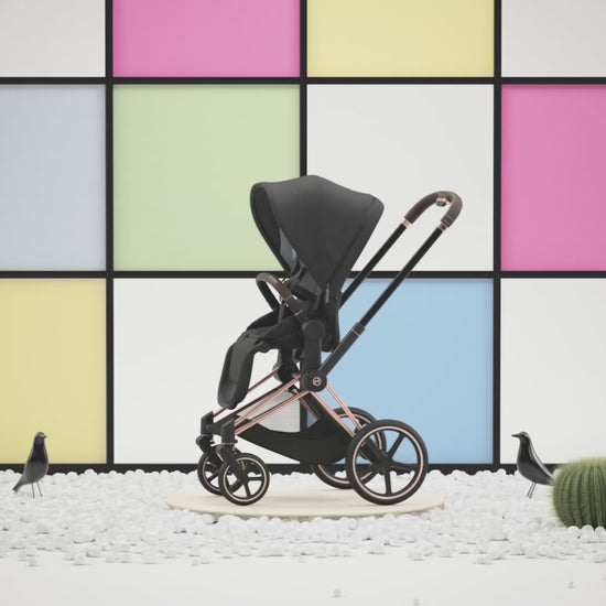 Cybex PRIAM 4 Stroller + 4 LUX Carry Cot Bundle - Video