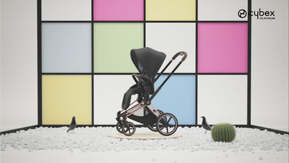 Cybex PRIAM 4 Stroller + 4 LUX Carry Cot Bundle - Video