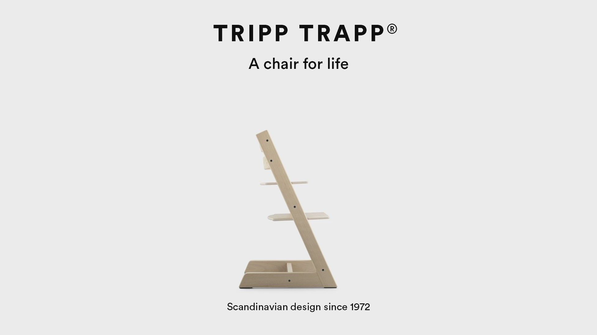 Stokke Tripp Trapp 2 Highchair with Cushion and Tray - Video