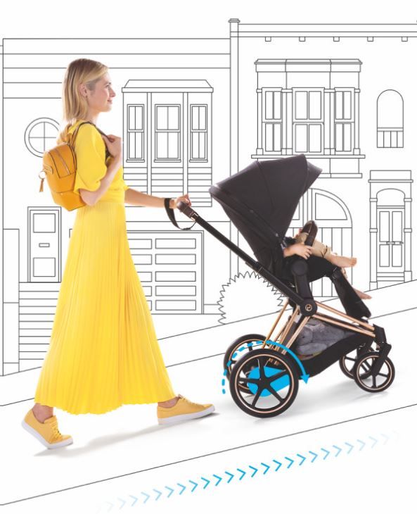 Cybex e-Priam 2 Stroller | Smart Electric Luxury Baby Stroller