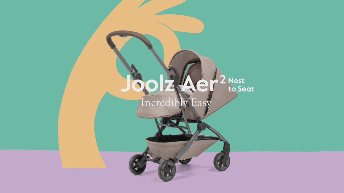 Joolz Aer² Stroller Bundle with Nest to Seat - Video