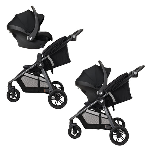 3 in 1 stroller and car seat Maxi-Cosi Gia XP Luxe 3-Wheel Travel System, Midnight Moon