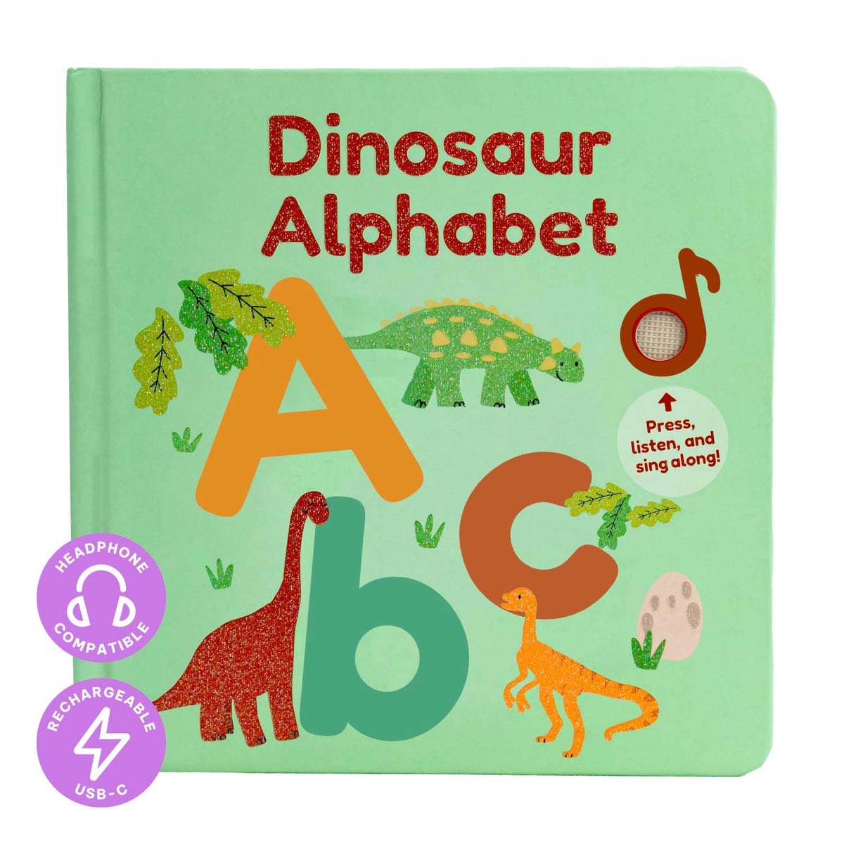 
USB CHARGE.ABC.DINOSAUR ALPHABET