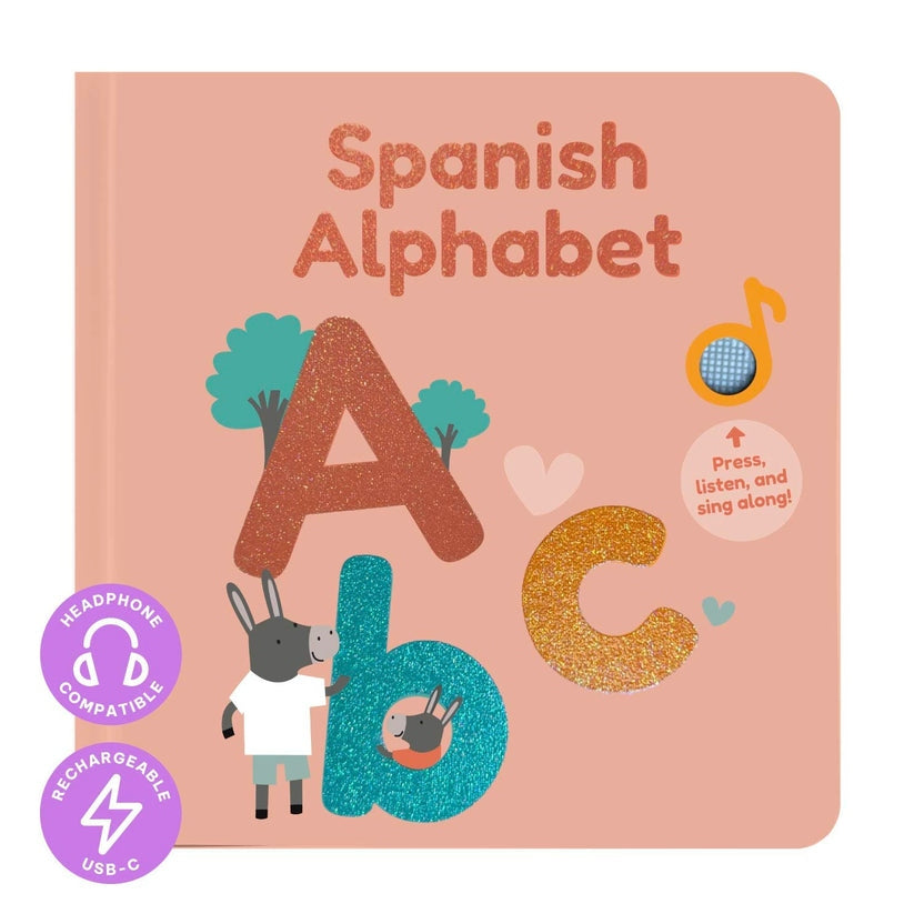
USB CHARGE.BILINGUAL.SPANISH ALPHABET