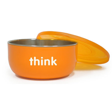 ThinkBaby BPA Free Soup Bowl 6m - Orange
