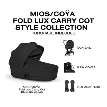 Mios/Coya Fold Lux Carry Cot - Style Collection