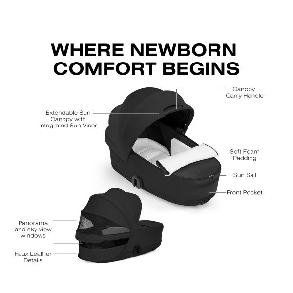 Mios/Coya Fold Lux Carry Cot - Style Collection