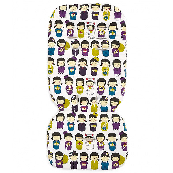 Mamas & Papas Luxury Memory Foam Liner - Tokyo Tea Party