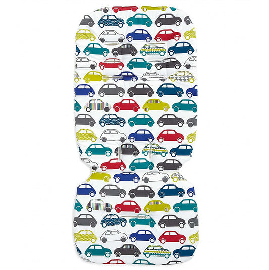 Mamas & Papas Luxury Memory Foam Liner - Traffic Jam