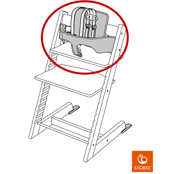 Stokke Tripp Trapp Baby Set ships for free