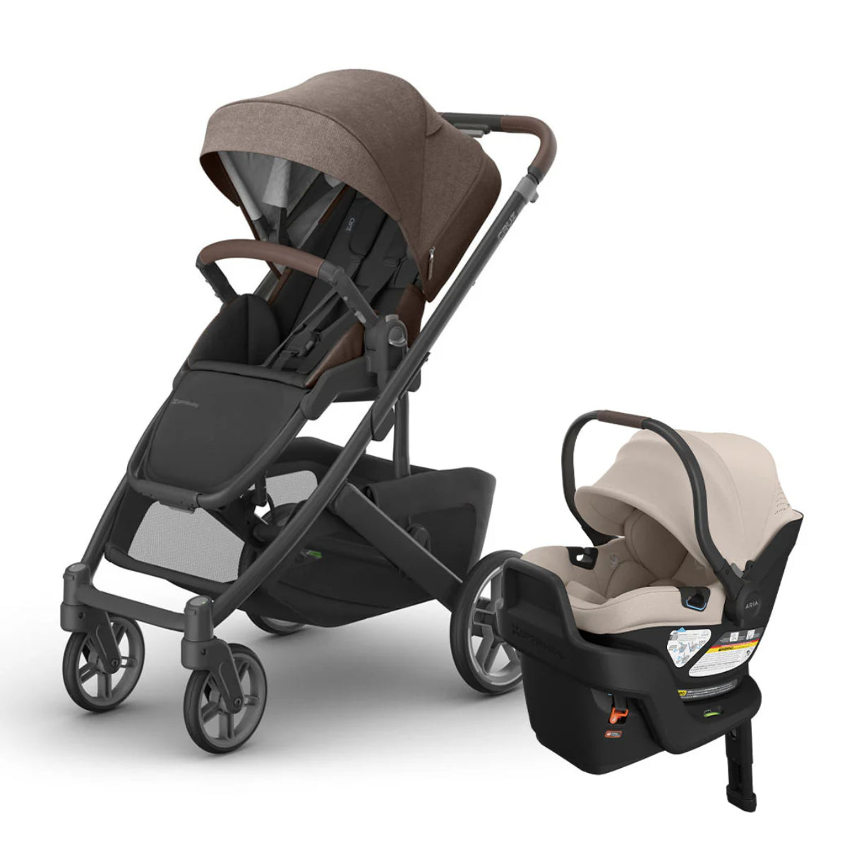 Uppababy Cruz V3 + Aria V2 Travel System