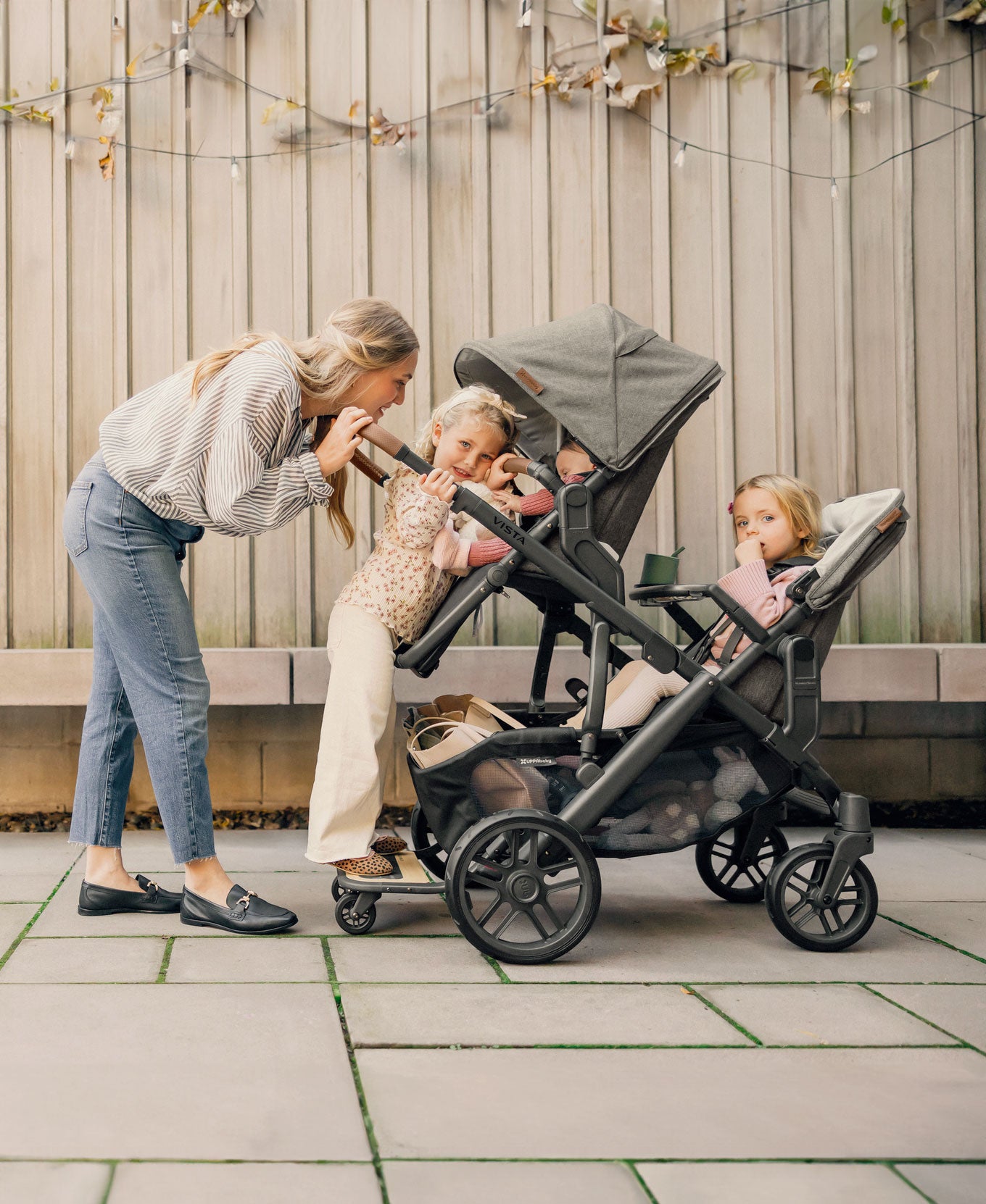 What stroller grows with your family?