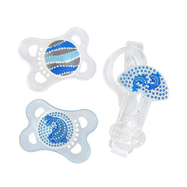 MAM Pearl Silicone Pacifier Value Pack-3