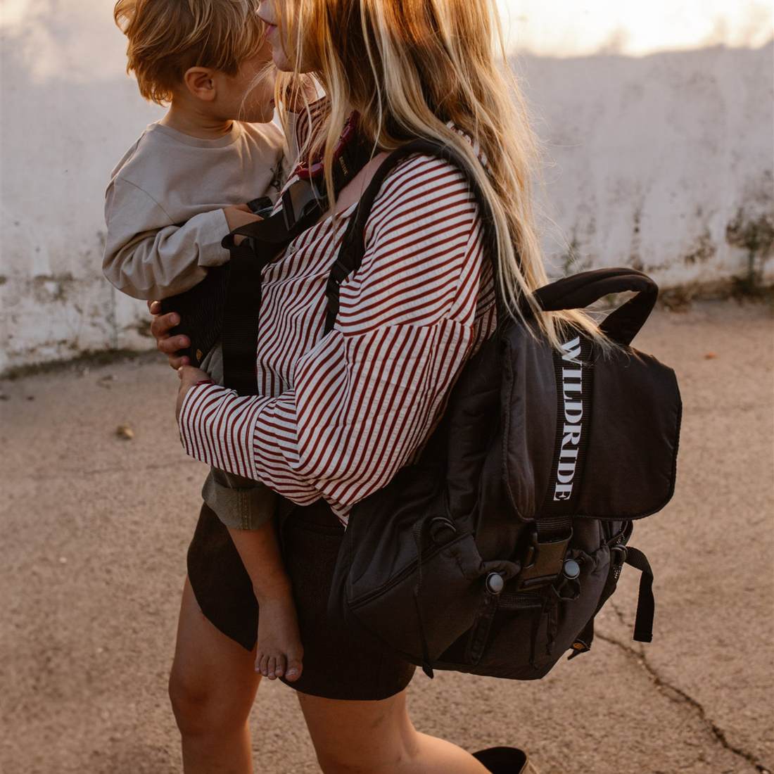 Shop Wildride Recycled Adult Backpack | Kidsland | Black