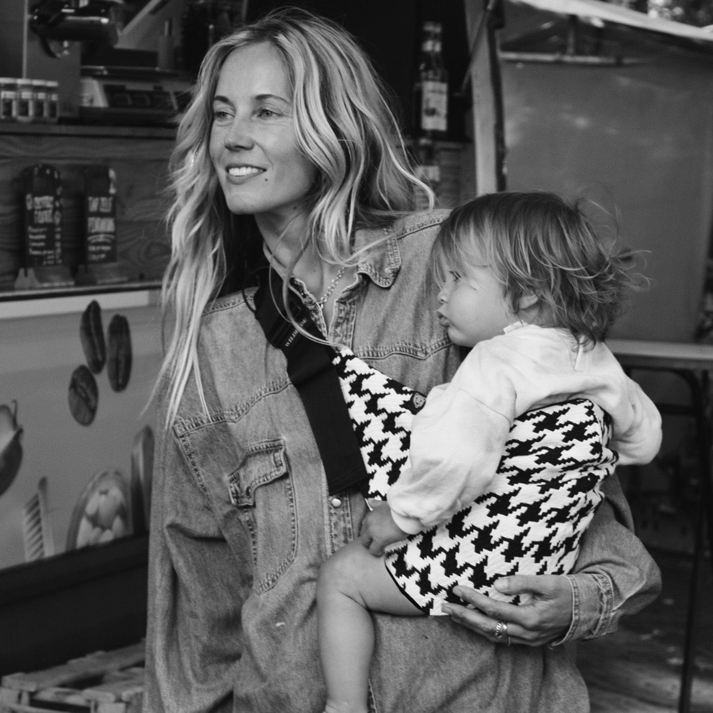 Wildride Toddler Carrier - Chequered