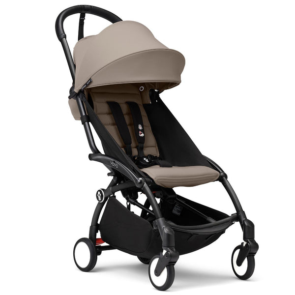 Stokke YOYO³ Complete Stroller White Frame w/Toffee