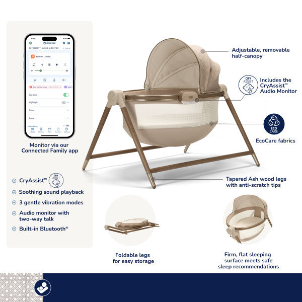 Maxi-Cosi Sibia Bassinet - Kindred collection 